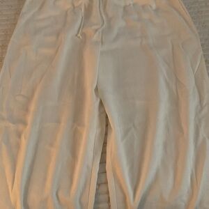 Wild Fable Cream Elastic Waist Pants